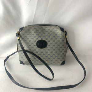 Vtg GUCCI Micro GG Monogram Crossbody Bag